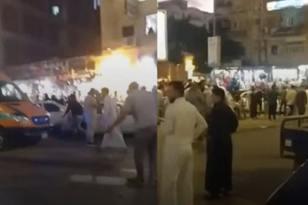إصابات في حادث تصادم سيارة نقل مياه بشارع الإسكندرية بمدينة مرسى مطروح