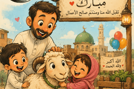 كاريكاتير اتش بي سي نيوز..  عيد اضحى مبارك