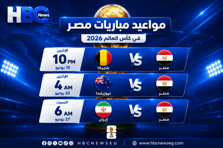 مصر في كأس العالم.. تعرف على مواعيد مباريات منتخب مصر 2026