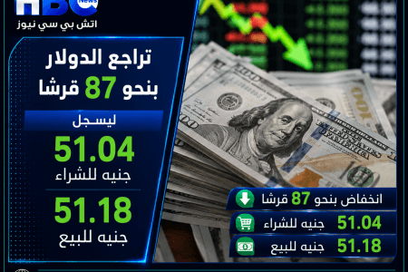 بشرى.. الدولار يتراجع أمام الجنيه المصري