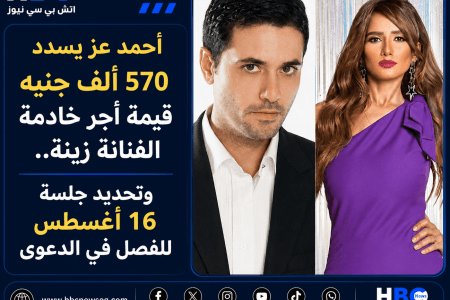أحمد عز يسدد 570 ألف جنيه أجر خادمة زينة.. والمحكمة تحدد 16 أغسطس للحكم