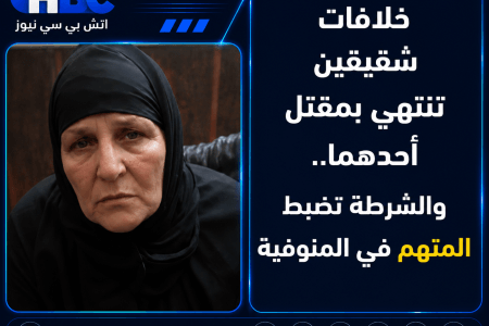 خلافات شقيقين تنتهي بمقتل أحدهما.. والشرطة تضبط المتهم في المنوفية