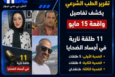 تقرير الطب الشرعي يكشف تفاصيل واقعة 15 مايو.. 11 طلقة في أجساد الضحايا