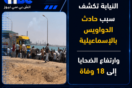 النيابة تكشف سبب حادث الدواويس بالإسماعيلية وارتفاع الضحايا إلى 18 وفاة