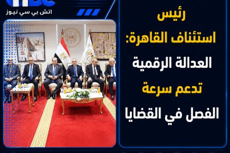 رئيس استئناف القاهرة: العدالة الرقمية تدعم سرعة الفصل في القضايا