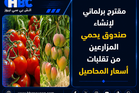 مقترح برلماني لإنشاء صندوق يحمي المزارعين من تقلبات أسعار المحاصيل