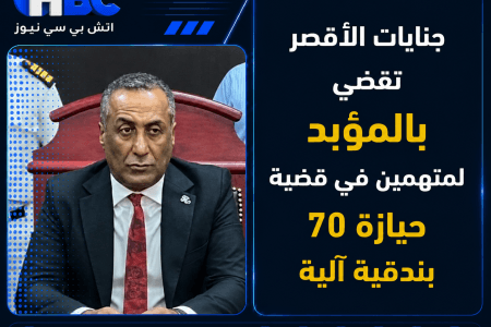 جنايات الأقصر تقضي بالمؤبد لمتهمين في قضية حيازة 70 بندقية آلية