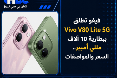 فيفو تطلق Vivo V80 Lite 5G ببطارية 10 آلاف مللي أمبير.. السعر والمواصفات