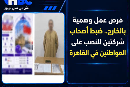 فرص عمل وهمية بالخارج.. ضبط أصحاب شركتين للنصب على المواطنين في القاهرة