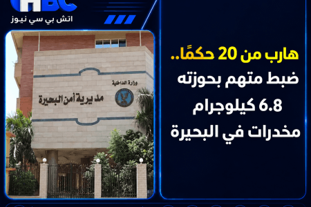 هارب من 20 حكمًا.. ضبط متهم بحوزته 6.8 كيلوجرام مخدرات في البحيرة