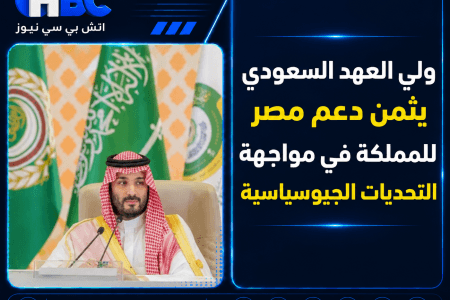 ولي العهد السعودي يثمن دعم مصر للمملكة في مواجهة التحديات الجيوسياسية